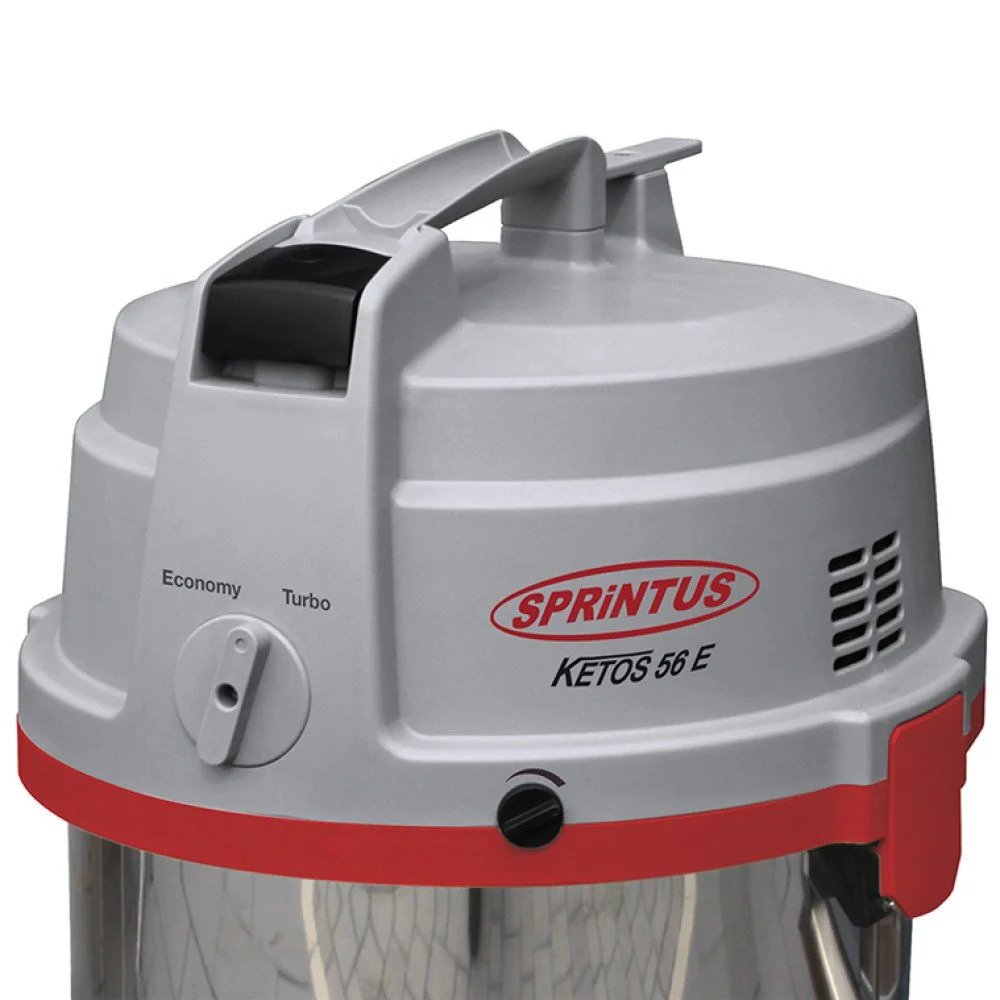 Stainless Steel Wet/Dry Vacuum Cleaner Sprintus Ketos N56/2, 55L