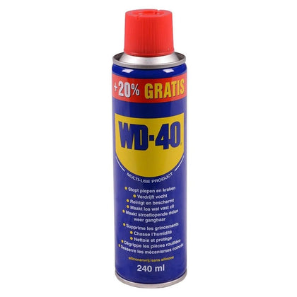 WD-40 Multifunctional Lubricant Spray, 240ml