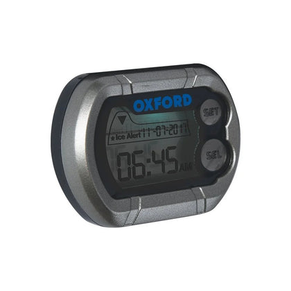 Weather Resistant Moto Digital Clock Oxford