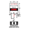 Electronic Flasher Device for LED Indicators Lampa, 6/12/24V, 2A