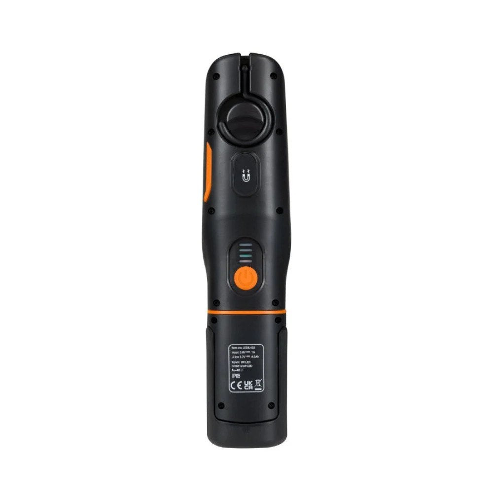 OSRAM LEDinspect PRO TORCH 1200 - Wiederaufladbare LED Taschenlampe Mit Zoom