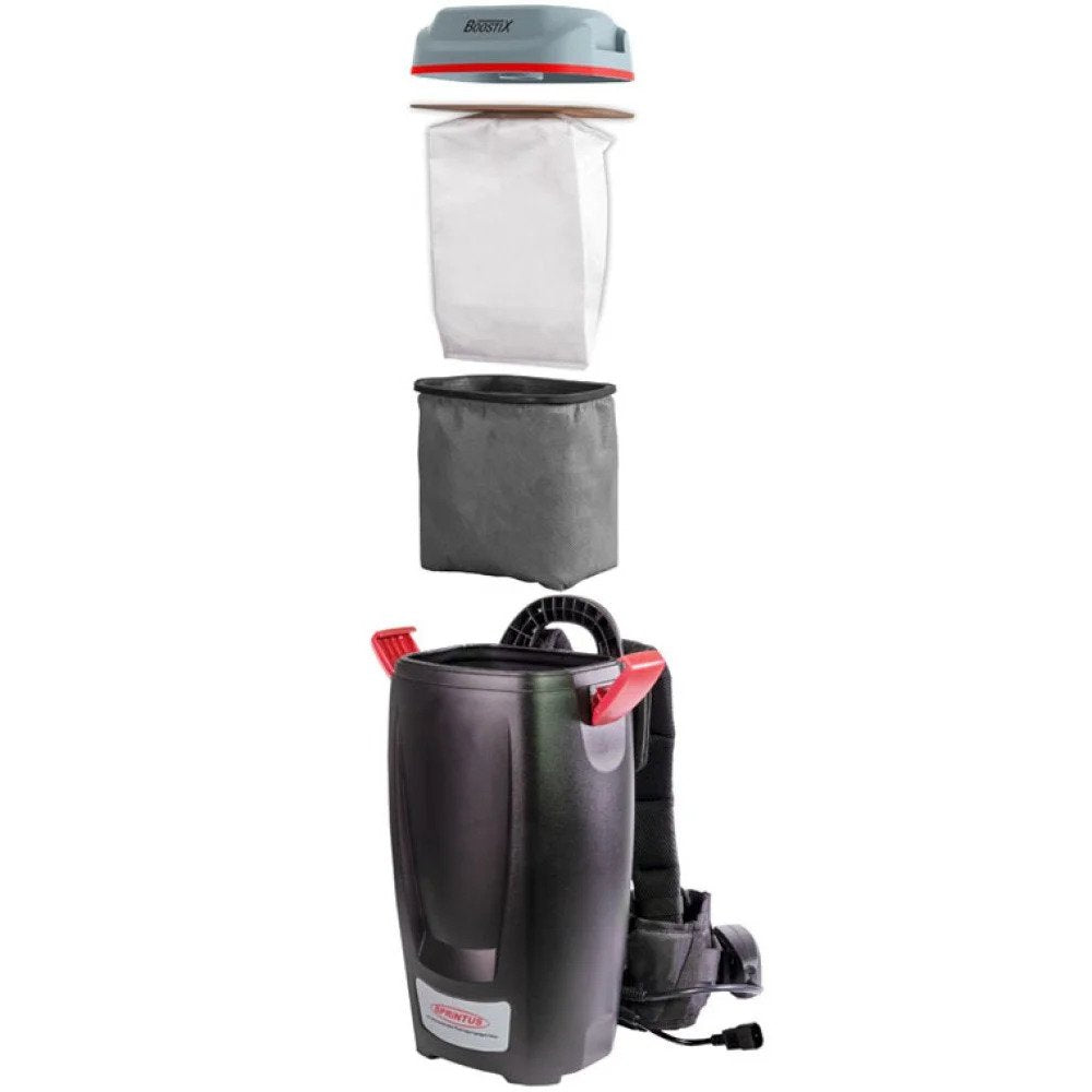 Wireless Backpack Vacuum Cleaner Sprintus BoostiX, 6L