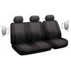 Bottari Comfort-Tris Seat Covers, Set of 5 pcs, Black/Gray