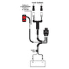 Wiring Harness Kit for Motorcycle Spotlights Lampa, 12V
