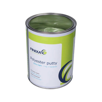 Polyester Putty with Hardener Finixa, Extra Light, 3kg