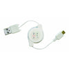 Retractable Charging and Data Cable with Micro USB Bottari Cab-Micro