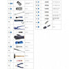 Brilliant Tools Universal Tool Set in Nylon Case, 58 pcs