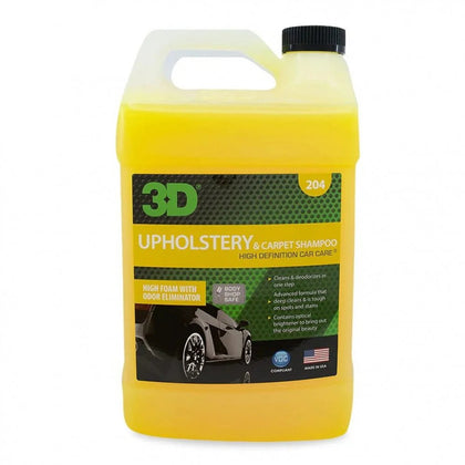 Upholstery Cleaner 3D Upholstery and Carpet Shampoo, 3.78L