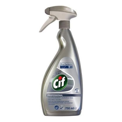 Steel and Stainless Steel Detergent CIF Pro Formula, 750ml