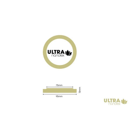 Ultra Heavy Cutting Pad Nanolex, 95x13x75mm