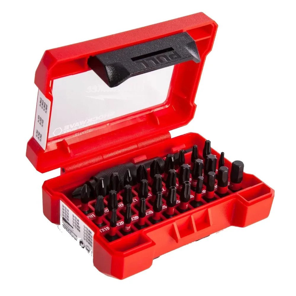 Bit Set Milwaukee Shockwave Mini, 32 pcs - 4932464240 - Pro Detailing