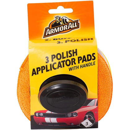 Armor All Polish Applicator Pads, Set of 3 pcs