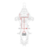 Wiring Harness Kit for Motorcycle Spotlights Lampa, 12V