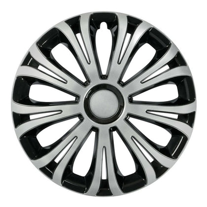 Wheel Covers Lampa Avera Silver/Black, 16 Inch, 4 pcs