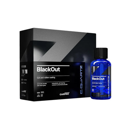 Tyre and Rubber Coating Carpro CQuartz BlackOut, 50ml