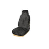 Fluffy Seat Cover Bottari, Black