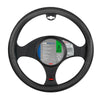 Skeentex Steering Wheel Cover Lampa Club, 35/37cm, Black