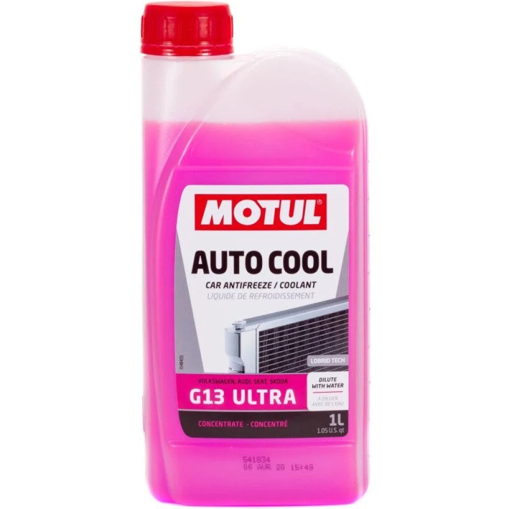 Car Antifreeze / Coolant Motul Auto Cool G13, -37C, 1L