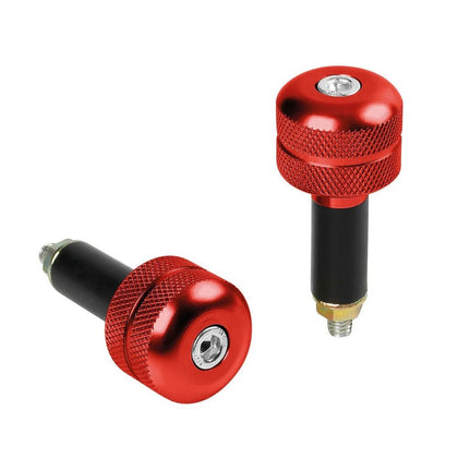 Universal Moto Bar Ends Lampa SU-3, Red, 2 pcs