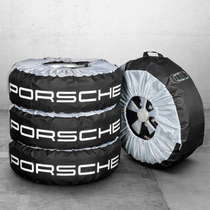 Wheels or Tires Cover Set Porsche, Set of 4 pcs