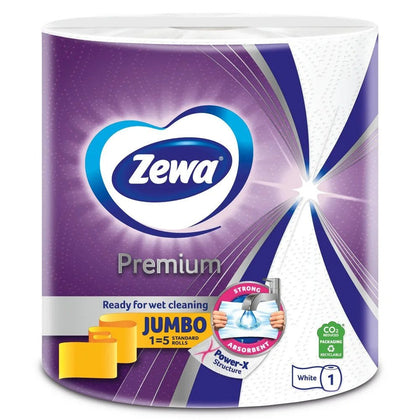 Paper Roll with 3 Layers Zewa Premium, 230 Sheets