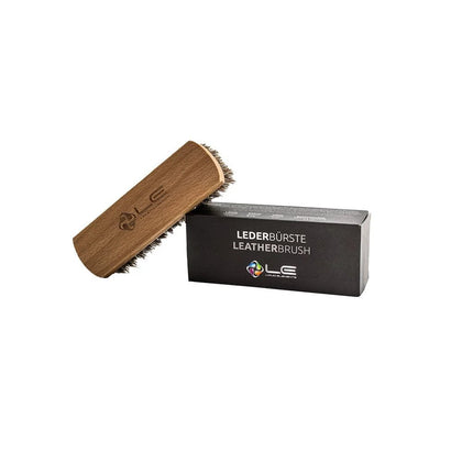 Liquid Elements Leather Brush, Natural Hair