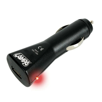 USB Port Charger Lampa, 1000mA, 12/24V