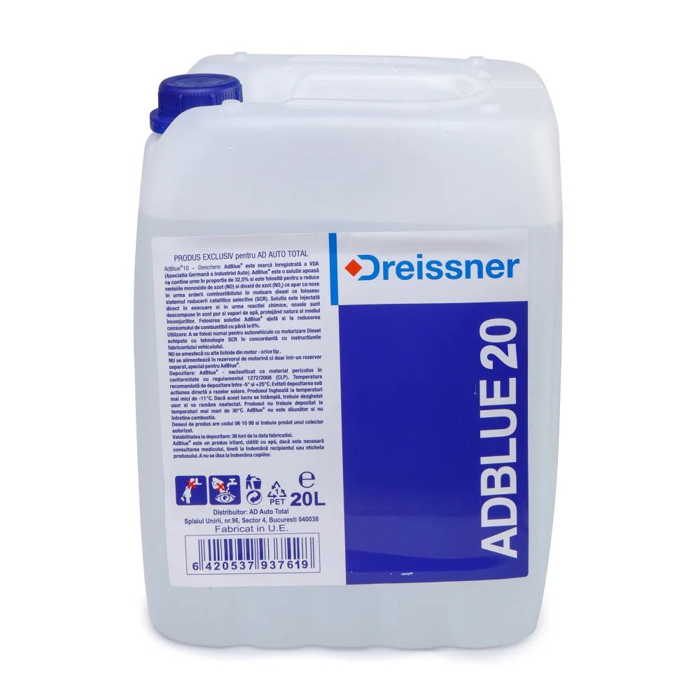 Additivo per filtro antiparticolato Dreissner AdBlue, 20 l - ADBLUE20 - Pro  Detailing