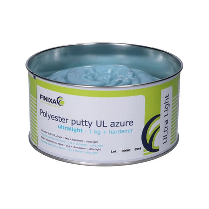 Polyester Putty UL Azure with Hardener Finixa, Ultralight, 1kg