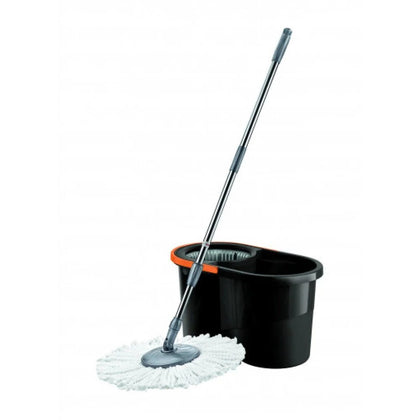Cleaning Bucket with Squeezer and Mop Esenia Set, 16L