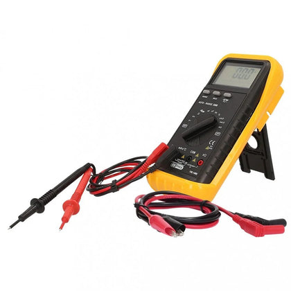Digital Multimeter with Test Prods and Crocodile Clamps Ks Tools