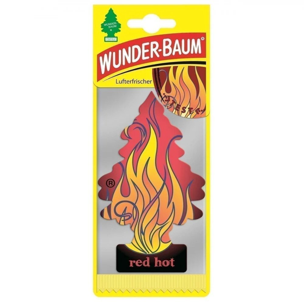 Car Air Freshener Wunder-Baum, Red Hot - 70074 - Pro Detailing