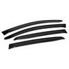 Front and Rear Adhesive Wind Deflectors for Dacia Logan, 4 pcs
