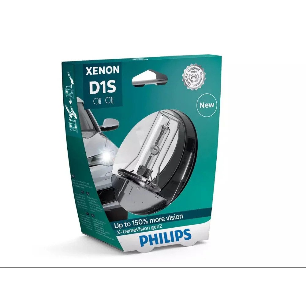 Xenon Bulb Philips X-treme Vision 2, D1S, 85V, 35W - 85415XV2S1 - Pro  Detailing