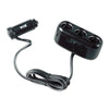 Triple Socket Cable Extension Lampa, 12/24V