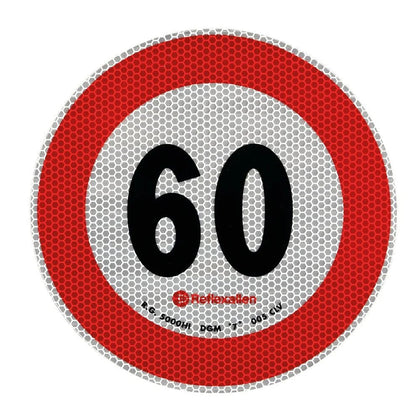 Speed Limit Sign Lampa, 60 Km/h