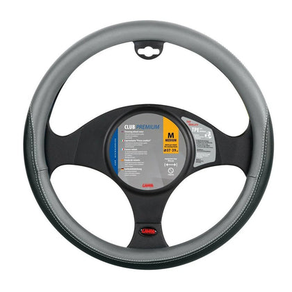 Skeentex Steering Wheel Cover Lampa, 37/39cm, Black/Grey