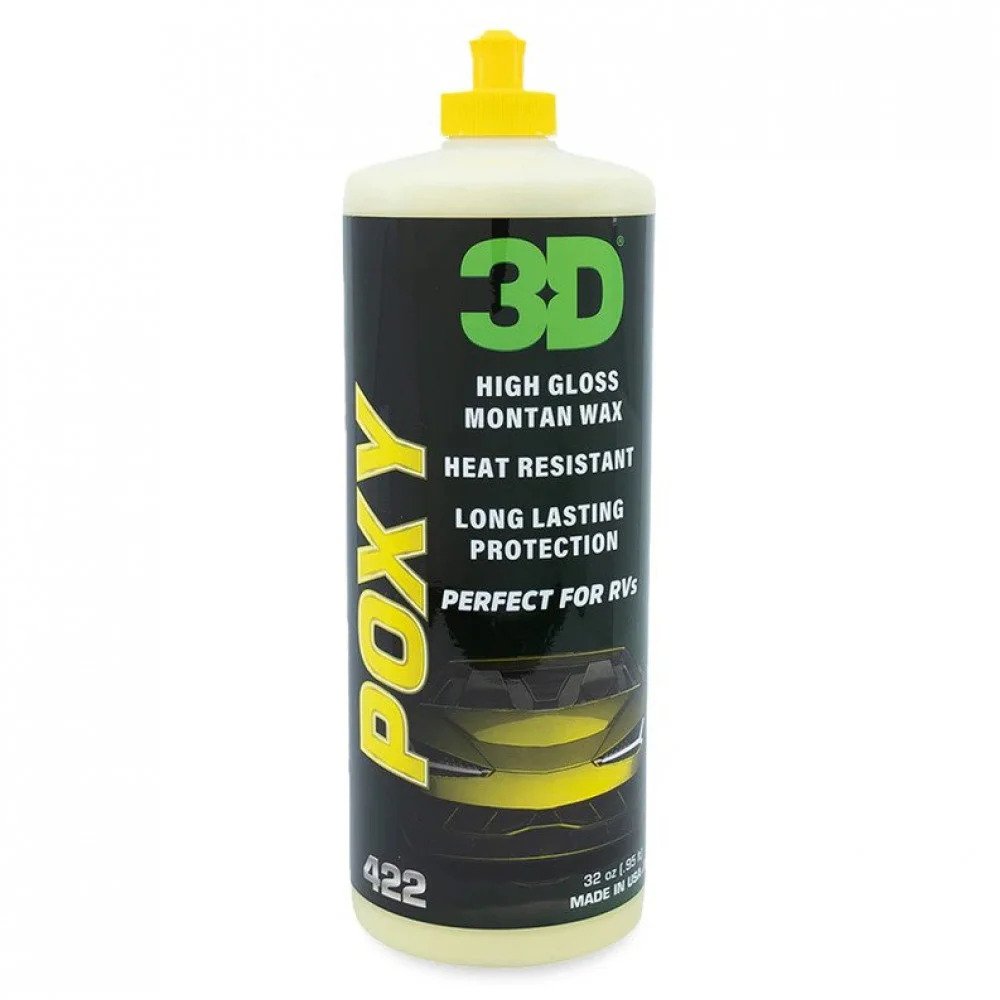 Cera liquida per auto 3D Poxy, 946 ml - 422OZ32 - Pro Detailing