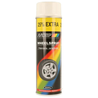 Acryl Wheelspray Paint Motip, Black, 500ml
