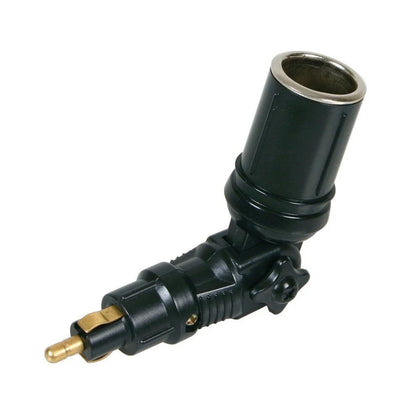 Adapter Socket with Swivel Joint Lampa, 12/24V