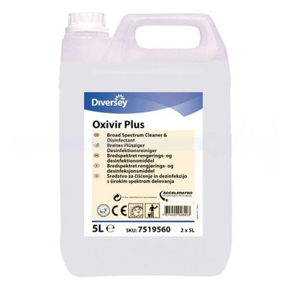 Broad Spectrum Cleaner and Disinfectant Diversey Oxivir Plus, 5L