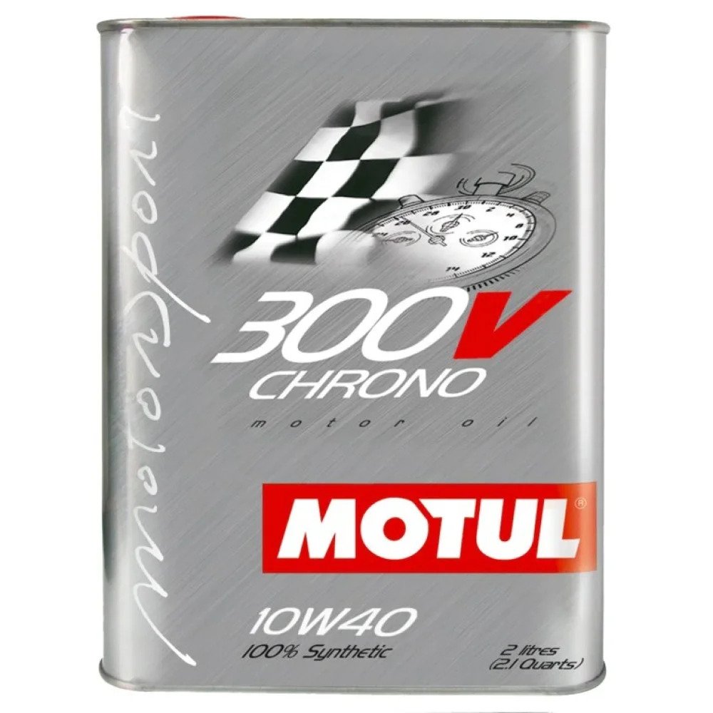 Aceite Motor Chrono Motul 300V 10W40, 2L - MOT 300V CHRONO 2L