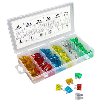 Auto Fuse Assortment JBM, 120 pcs