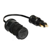 Power Plug Adapter Lampa, 12/24V