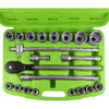 Plastic Tool Case with 12-Point Sockets 3/4 JBM, 21 pcs