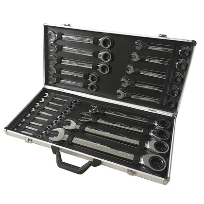 Combinatieratelsleutelset JBM, 6-32 mm, 22-dlg