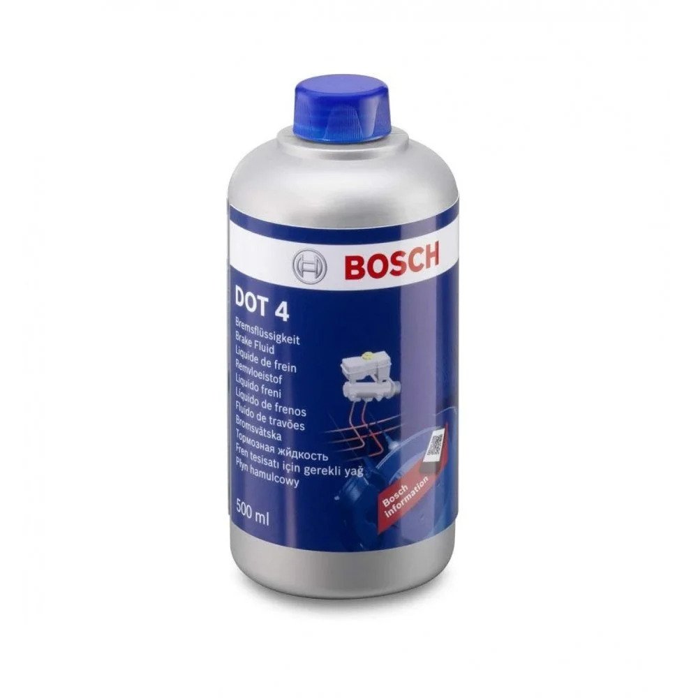 Liquido freni Bosch DOT 4, 500ml - 1987479106 - Pro Detailing