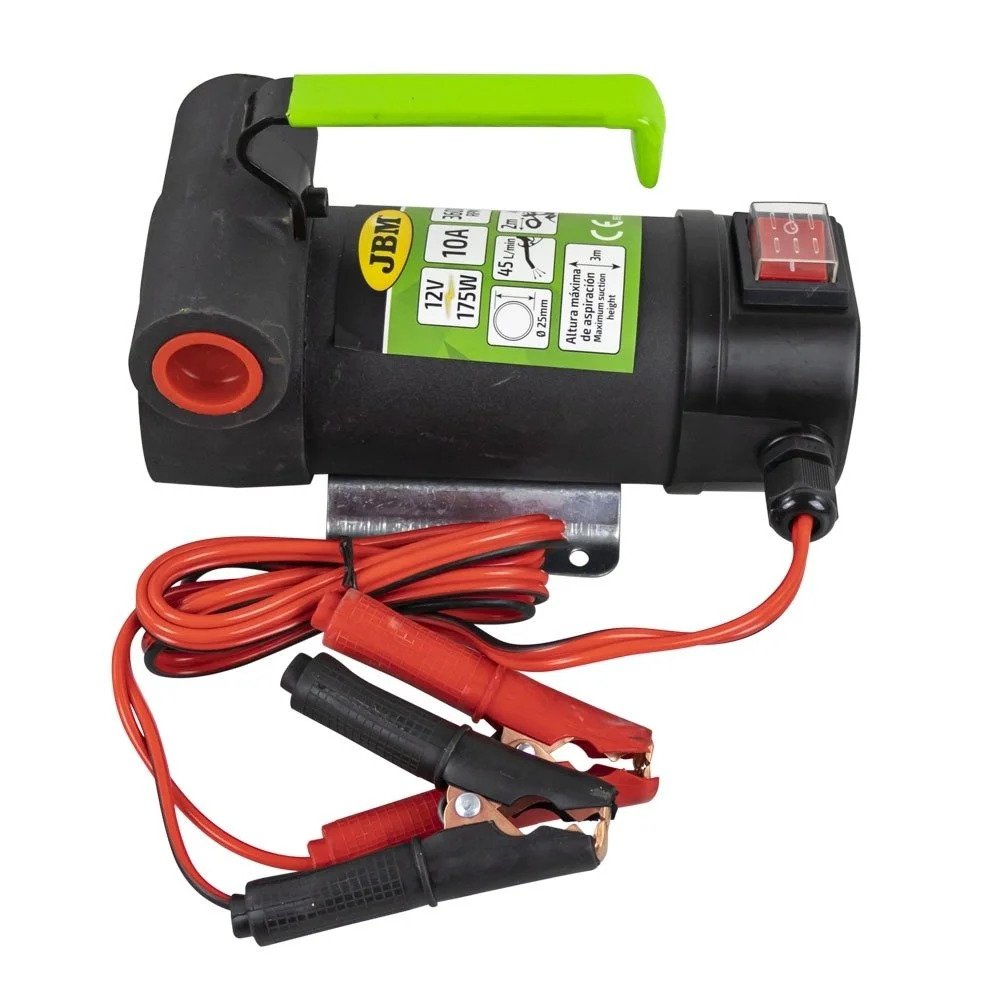 Pompa travaso gasolio con ugello erogatore JBM, 12V - JBM53609 - Pro  Detailing