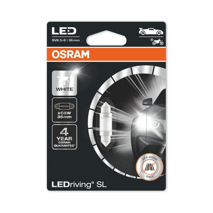 LED Lamp C5W Osram, Wit, 6000K