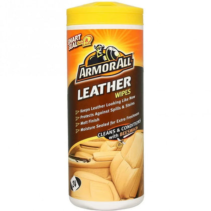 Leather Wipes Armor All, Set of 24 pcs